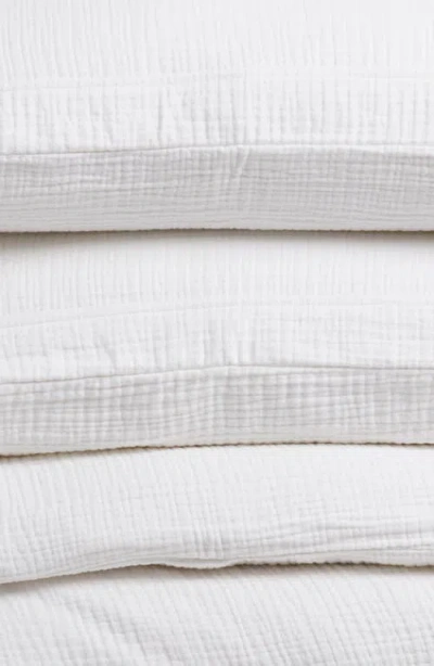 Boll & Branch Dream Duvet Cover & Shams Set In White