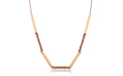 Reis Jewellery Women's Rose Gold African Rope Chain In Gold