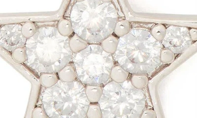 Kate Spade Cubic Zirconia Silver-tone One In A Million Star Charm In Metallic