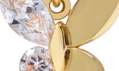 Kate Spade New York One In A Million Cubic Zirconia Social Butterfly Charm In Gold