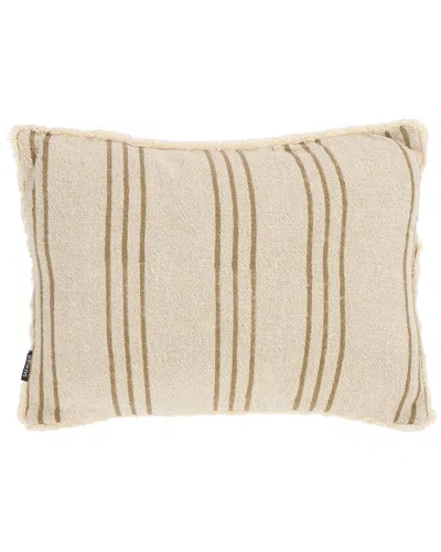Safavieh Rory 14x20 Cotton & Linen Lumbar Pillow In Neutral