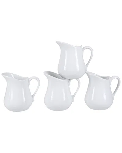 Bia Cordon Bleu Set Of Four 8oz Pitchers In White