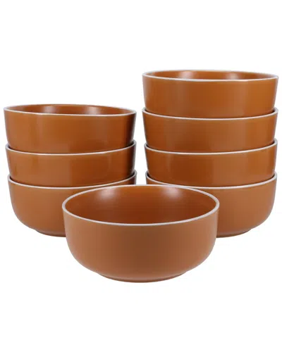 Bia Cordon Bleu 8pc Tempo Cereal Bowl In Brown