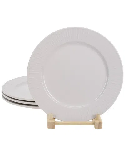 Bia Cordon Bleu Set Of 4 Sunray Salad Plates In White