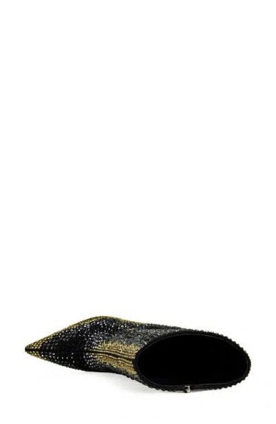 Azalea Wang Ansley Pointed Toe Bootie In Multi