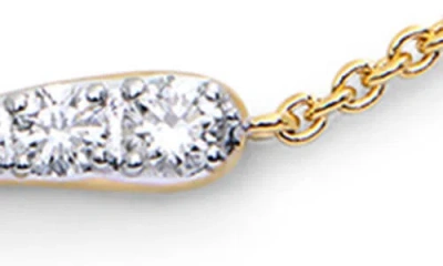 Monica Vinader Riva Pavé Lab Grown Diamond Bracelet In Gold