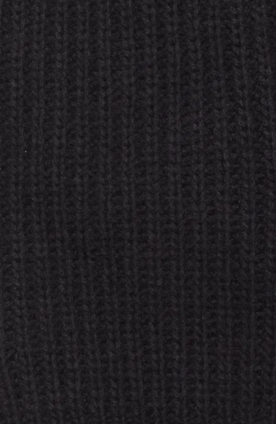 Johnstons Of Elgin Nevis Cashmere Zip Snood In Black