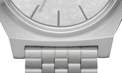 Nixon Time Teller Solar Bracelet Watch, 40mm In Metallic