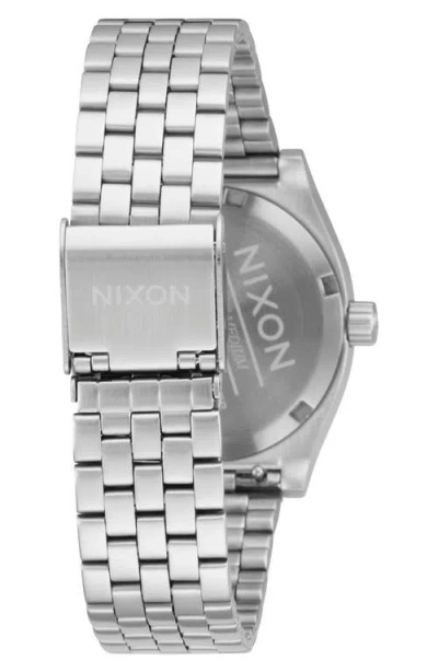 Nixon Medium Time Teller Bracelet Watch, 31mm In Metallic