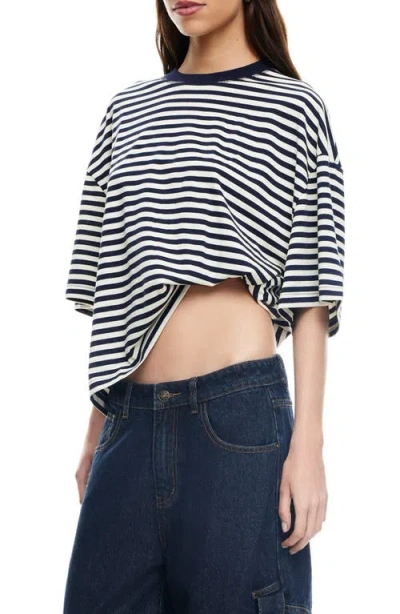 Lioness Bloom Stripe T-shirt In Multi