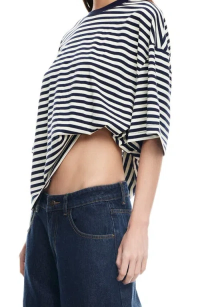 Lioness Bloom Stripe T-shirt In Multi