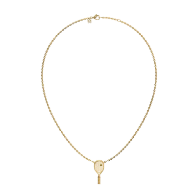 Pascal The Tennis Necklace, Yellow Diamond In Gold