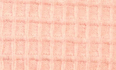 Isaac Mizrahi New York Crystal Crop Cardigan In Pink