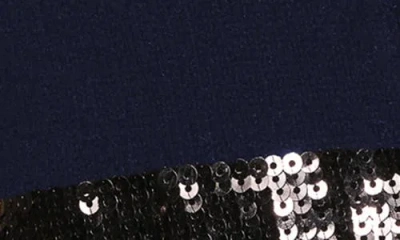 Isaac Mizrahi New York Stripe Sequin Cardigan In Multi