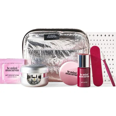 Le Mini Macaron Le Mini Disco Gel Manicure Kit In Transparent