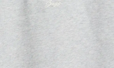 Hugo Boss Boss Orange Cotton Sweatshirt In Gray