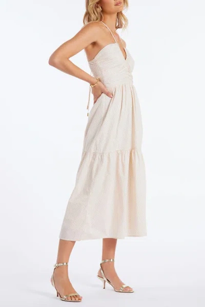 Bishop + Young Aeries Halter Dress In Neutral