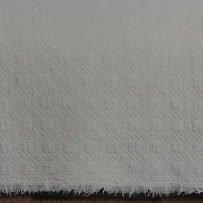 C & F Home C&f Home Trellis Cotton Quilt Set In Gray