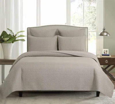 C & F Home C&f Home Kya Cotton Quilt Set In Brown