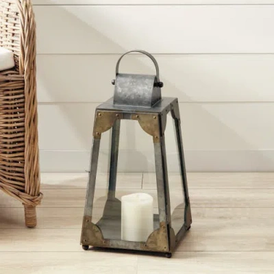 Napa Home & Garden Madera Outdoor Lantern Small In Gray