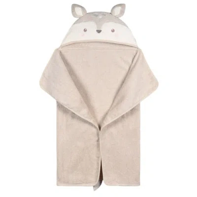 Just Born Pink Owl Character Hooded Towel