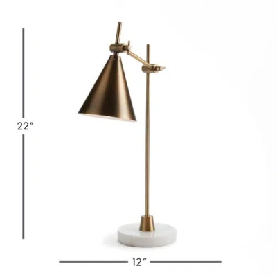 Napa Home & Garden Arnoldi Desk Lamp In Gold