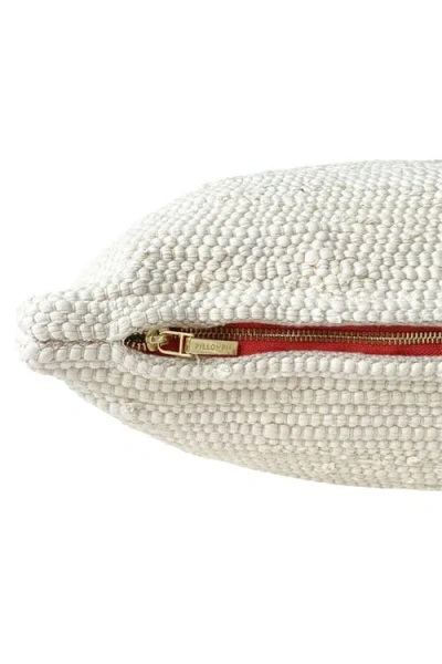 Pillowpia Chindi Lumbar Pillow Cover In White