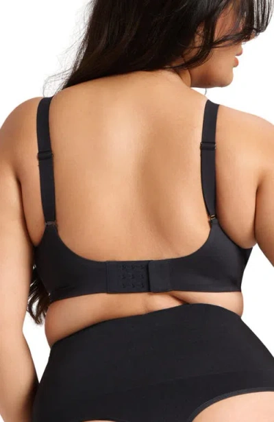 Siella Sculpt V-neck Bra In Black