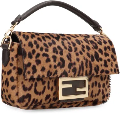 Fendi Borsa Baguette® Mini In Calfskin In Multi