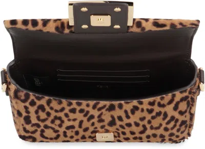Fendi Borsa Baguette® Mini In Calfskin In Multi