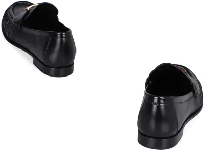 Fendi Nappa Leather Baguette Loafers Fringe Detail In Multi