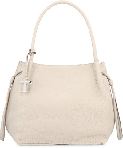 Tod's Belt Bag In Leather In Neutral