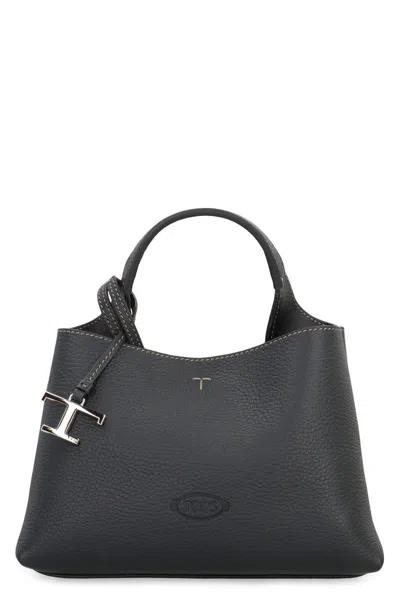 Tod's Handbag Micro In Leather In Black