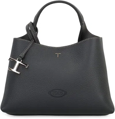 Tod's Handbag Micro In Leather In Black
