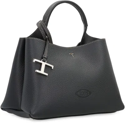 Tod's Handbag Micro In Leather In Black