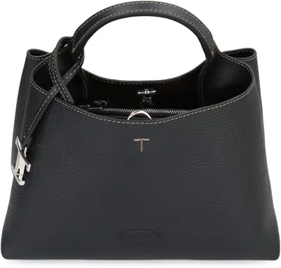 Tod's Handbag Micro In Leather In Black