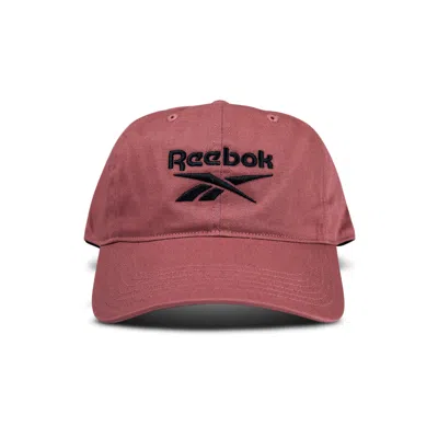 Reebok Logo Cap In Pink