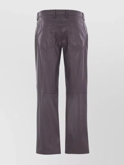 Incotex Tailored Trousers Featuring Seam Detailing In Gray