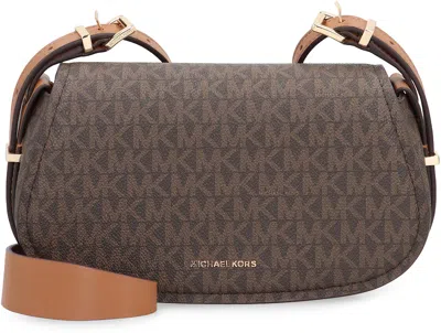 Michael Michael Kors Borsa A Tracolla Lydia Piccola Con Logo In Brown