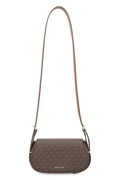 Michael Michael Kors Borsa A Tracolla Lydia Piccola Con Logo In Brown