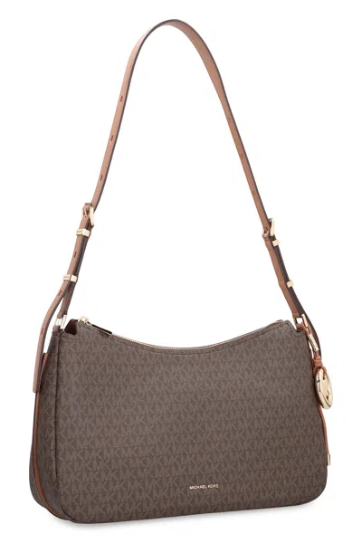 Michael Michael Kors Medium Nolita Shoulder Bag With Logo In Brown