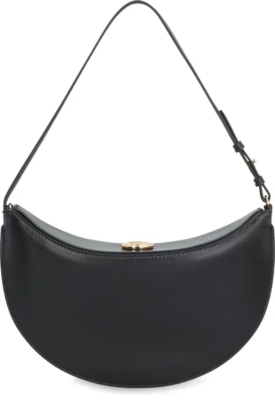 Jacquemus Le Petit Calisso Rond Embellished Leather Clutch In Black