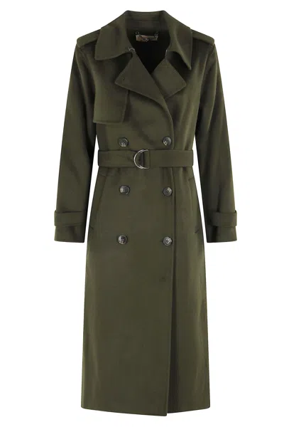 Michael Michael Kors Ultity Dfw Coat In Green