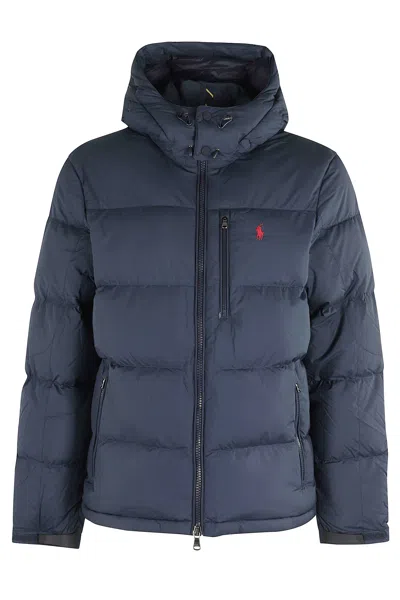 Polo Ralph Lauren Water-resistant Down Gorham Puffer Jacket In Blue