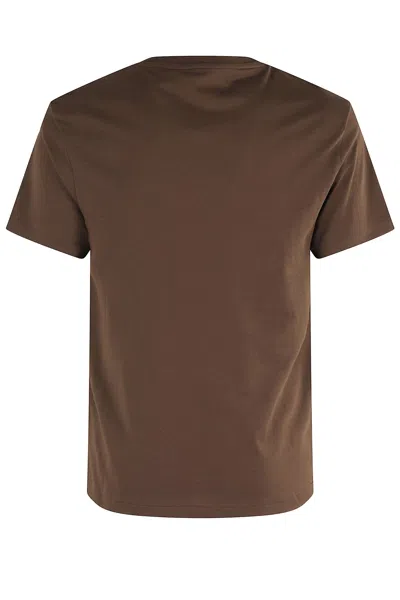 Polo Ralph Lauren Tshirt In Brown