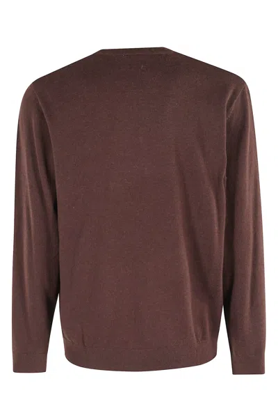 Carhartt Work In Progress Madison Lambswool Blend Sweater In Brown