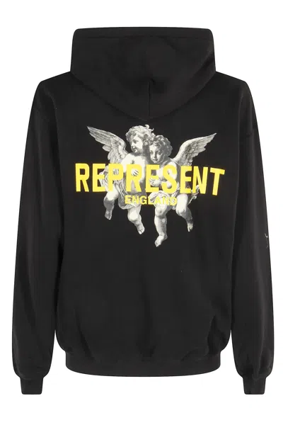 Represent Legacy Cherubs Hoodie In Black