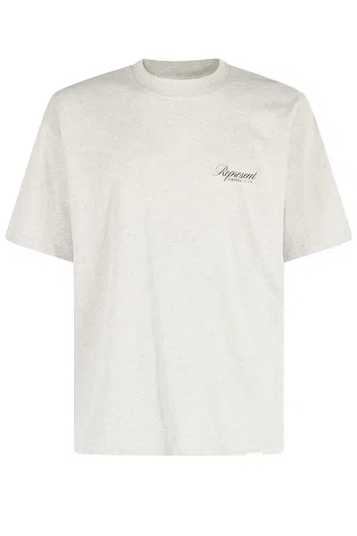 Represent Owners Club Script Tshirt In White
