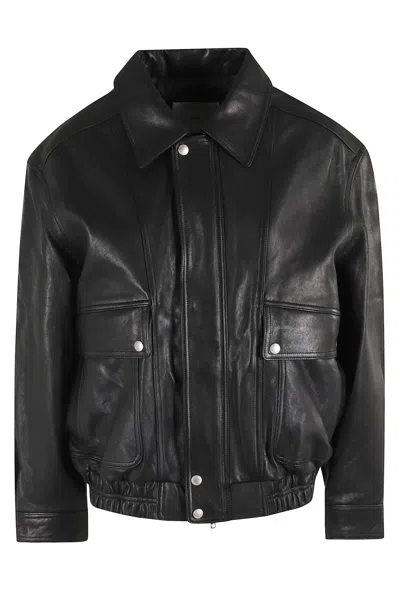 Dunst Oversized Vintage Blouson In Black