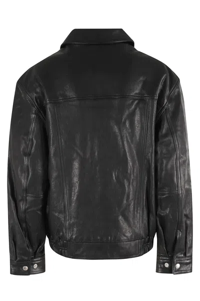 Dunst Oversized Vintage Blouson In Black